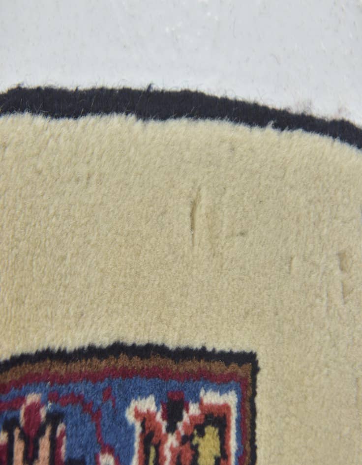 Detail image of  5' 10 x 13' 8  Hand Knotted Mashad Persian Runner Rug