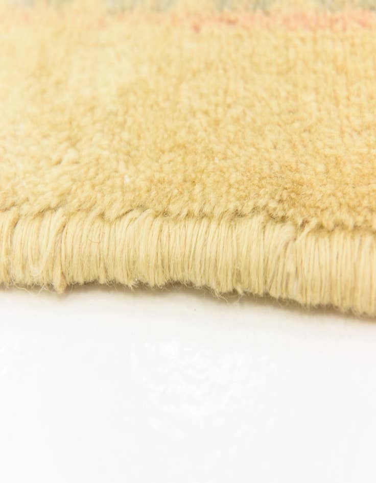 Detail image of  6' 8 x 12' 8  Hand Knotted Meshkabad Persian Wool Runner Rug