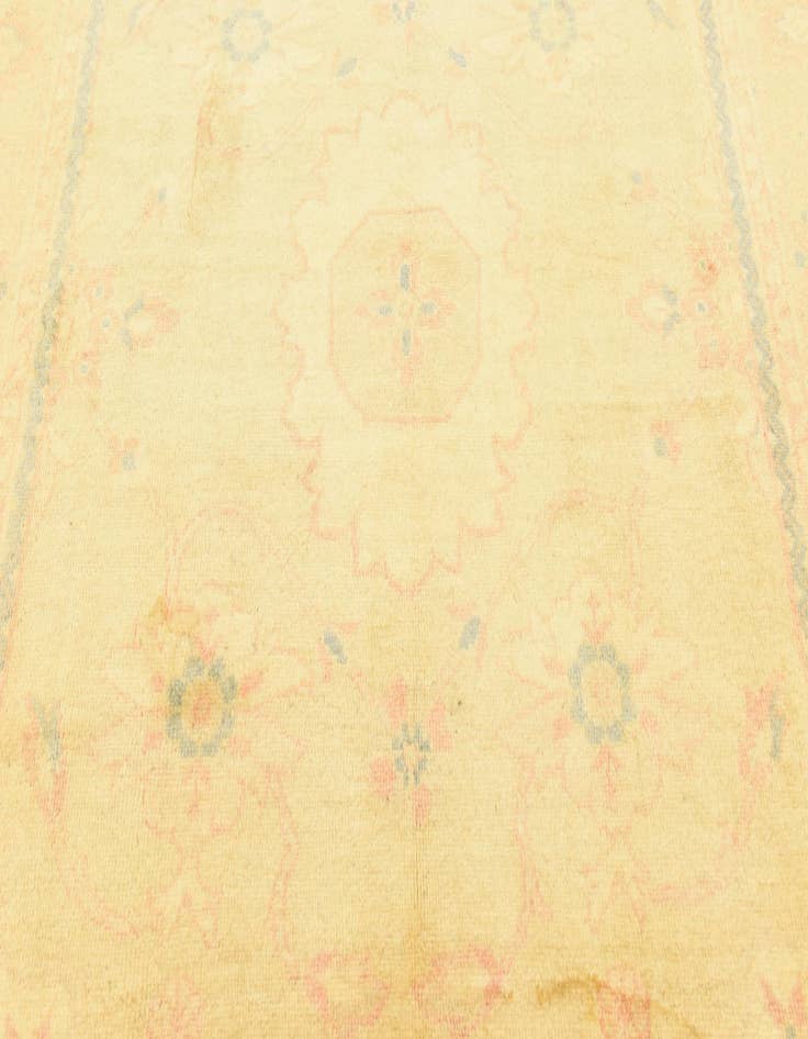 Detail image of  6' 8 x 12' 8  Hand Knotted Meshkabad Persian Wool Runner Rug