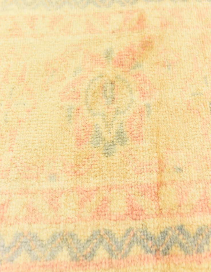 Detail image of  6' 8 x 12' 8  Hand Knotted Meshkabad Persian Wool Runner Rug