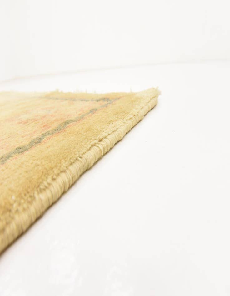 Detail image of  6' 8 x 12' 8  Hand Knotted Meshkabad Persian Wool Runner Rug