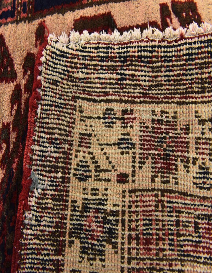 Detail image of 3' 3 x 10' 4 Hand Knotted Meshkin Persian Wool Runner Rug