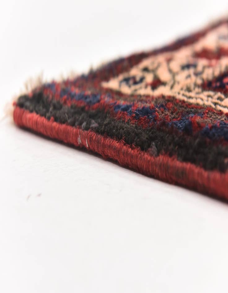 Detail image of 3' 3 x 10' 4 Hand Knotted Meshkin Persian Wool Runner Rug