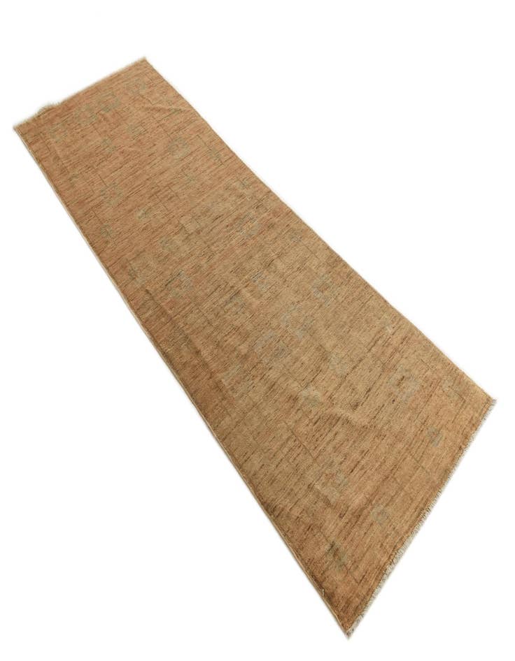 Detail image of  3' 2 x 9' 4  Hand Knotted Modern Ziegler Runner Rug