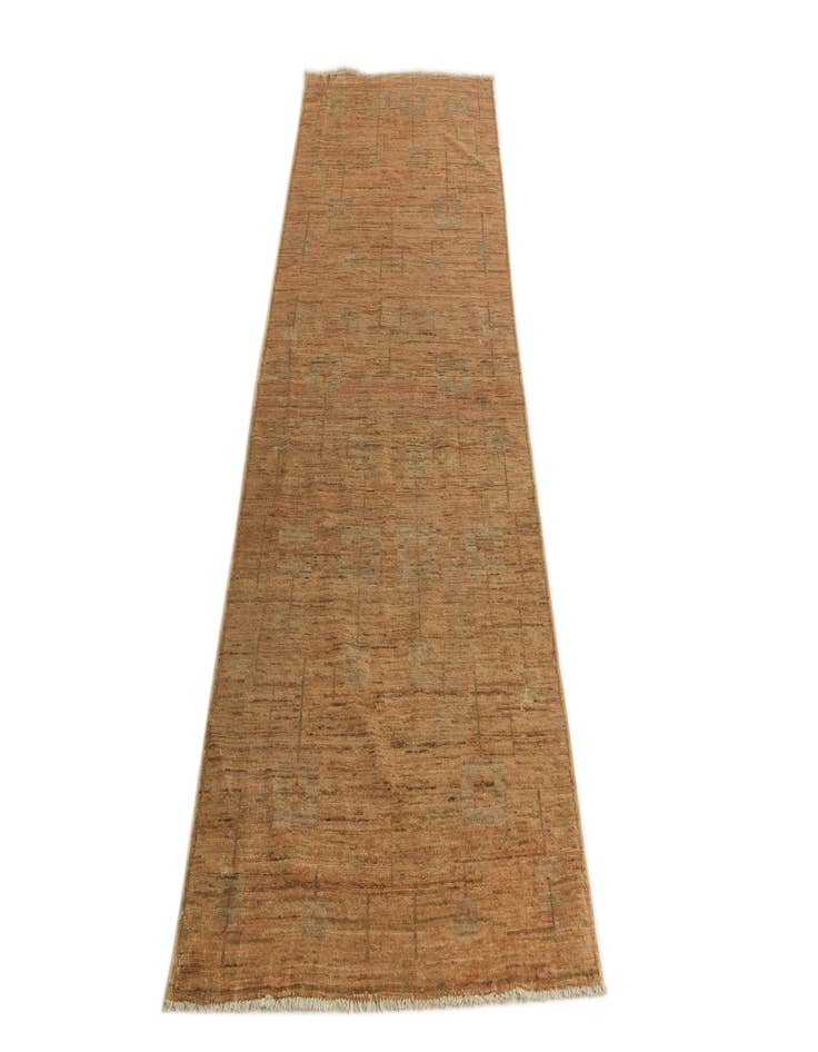 Detail image of  3' 2 x 9' 4  Hand Knotted Modern Ziegler Runner Rug