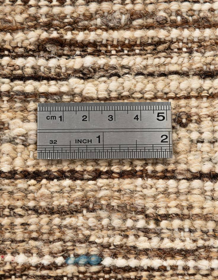 Detail image of  3' 2 x 15' 10  Hand Knotted Moroccan Wool Runner Rug