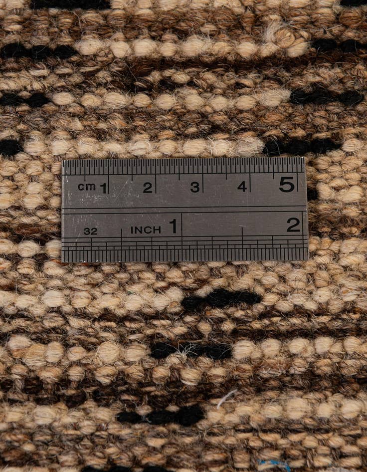 Detail image of  3' 4 x 16' 4  Hand Knotted Moroccan Wool Runner Rug