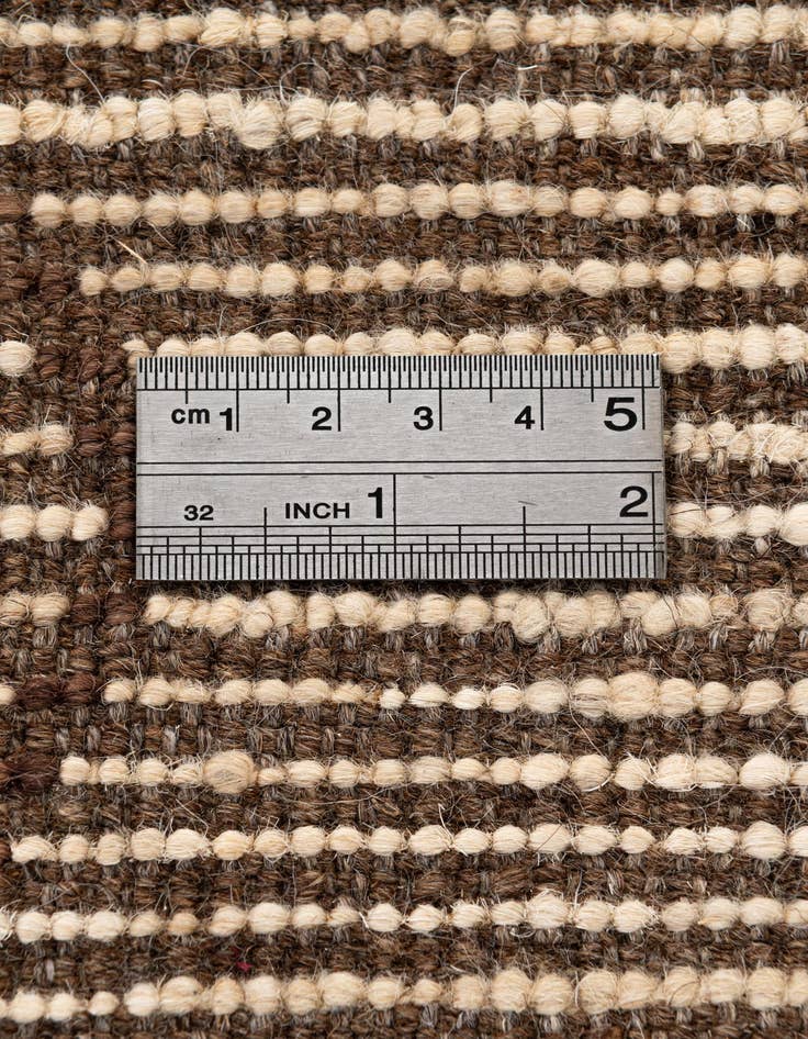 Detail image of  3' x 9' 11  Hand Knotted Moroccan Wool Runner Rug