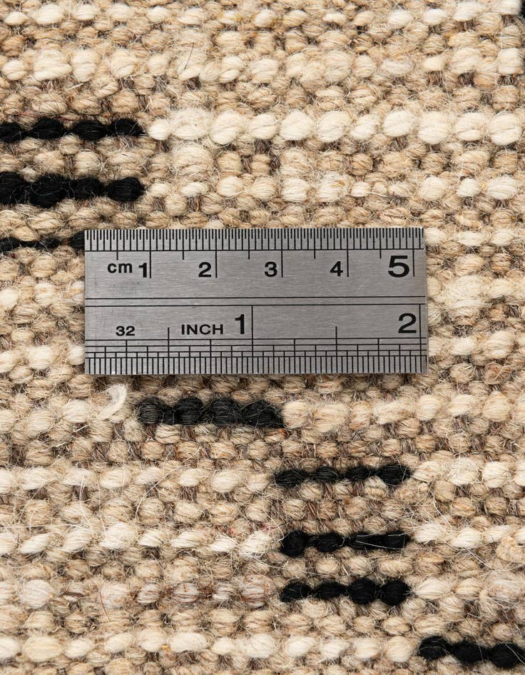 Detail image of  3' 1 x 15' 10  Hand Knotted Moroccan Wool Runner Rug