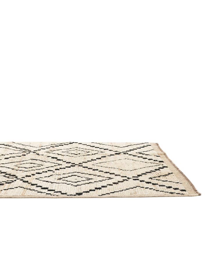 Detail image of  3' 1 x 15' 10  Hand Knotted Moroccan Wool Runner Rug