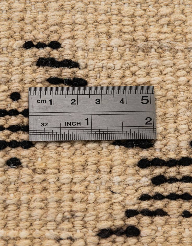 Detail image of  3' x 16' 6  Hand Knotted Moroccan Wool Runner Rug