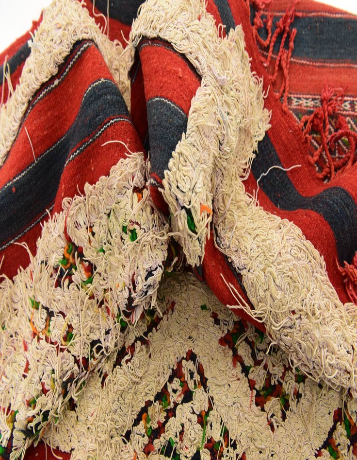 Detail image of  5' x 10' 3  Hand Knotted Moroccan Wool Runner Rug