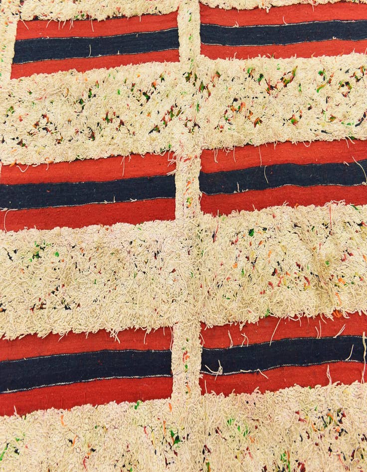 Detail image of  5' x 10' 3  Hand Knotted Moroccan Wool Runner Rug