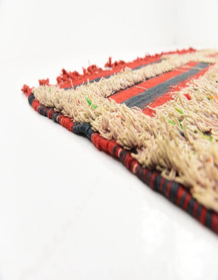 Detail image of  5' x 10' 3  Hand Knotted Moroccan Wool Runner Rug