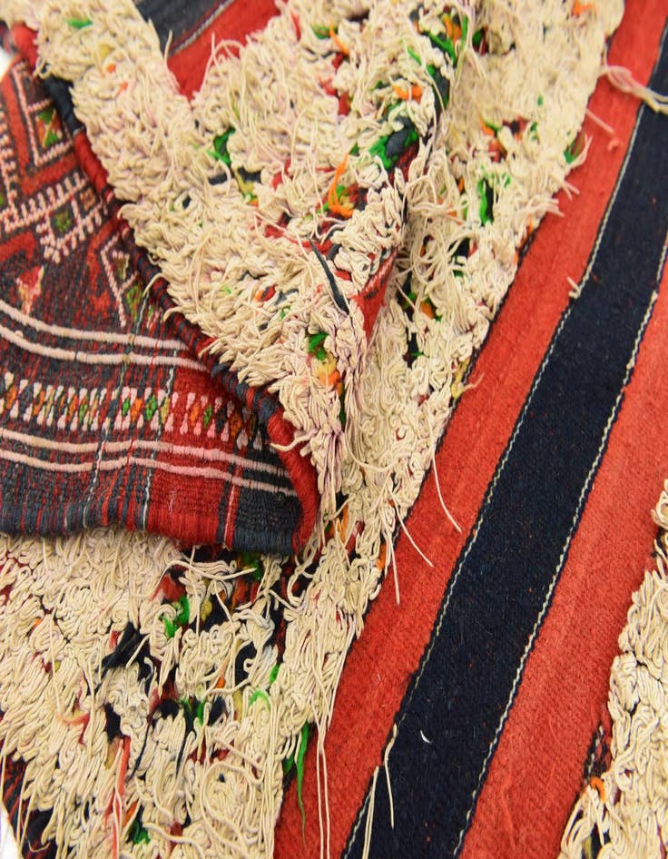 Detail image of  5' x 10' 3  Hand Knotted Moroccan Wool Runner Rug