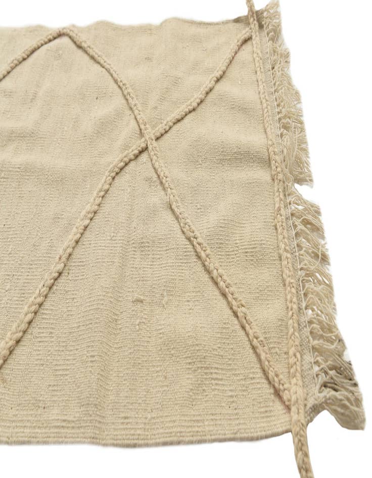 Detail image of  2' 6 x 10'  Hand Woven Moroccan Wool Runner Rug