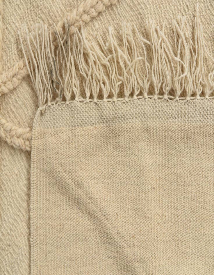 Detail image of  2' 6 x 10'  Hand Woven Moroccan Wool Runner Rug