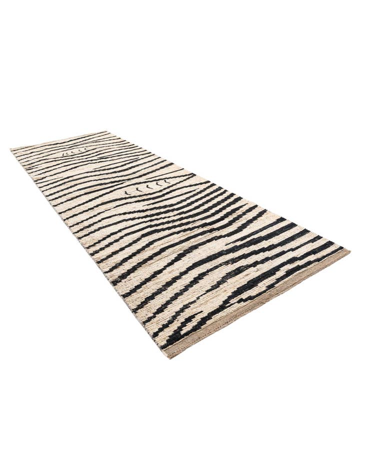 Detail image of  5' x 13' 8  Hand Knotted Moroccan Wool Runner Rug