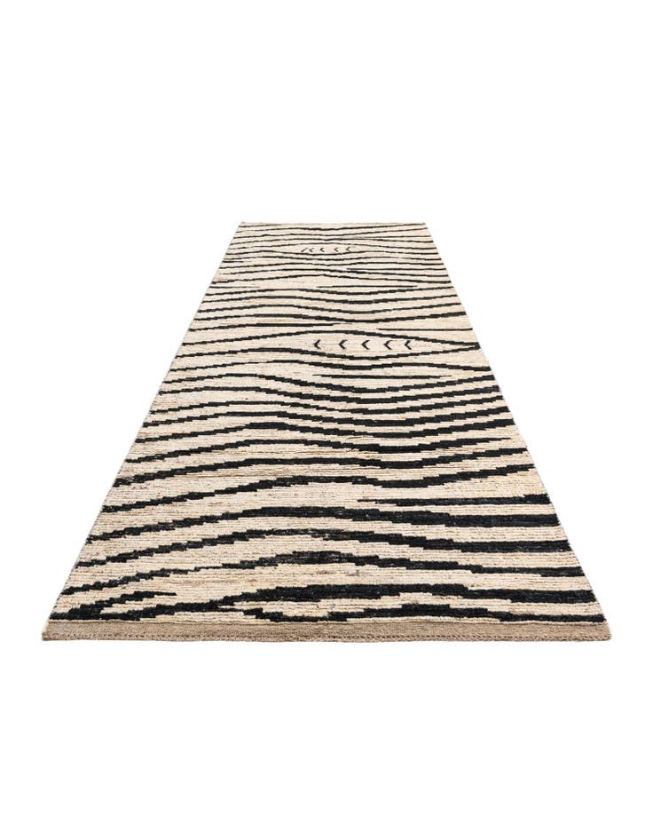 Detail image of  5' x 13' 8  Hand Knotted Moroccan Wool Runner Rug