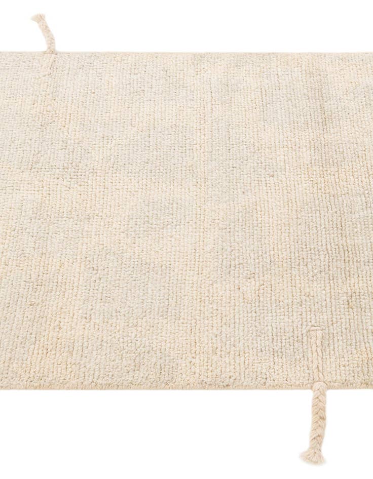 Detail image of  2' 5 x 6' 1  Hand Knotted Moroccan Wool Runner Rug