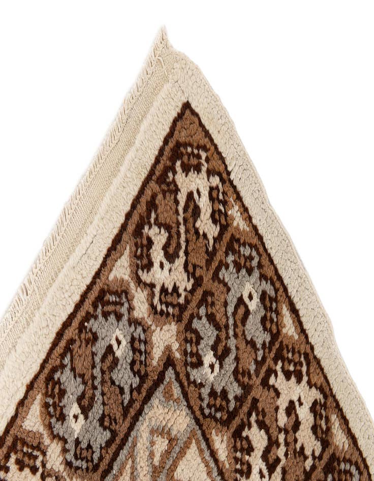 Detail image of  3' 1 x 6' 9  Hand Knotted Moroccan Wool Runner Rug