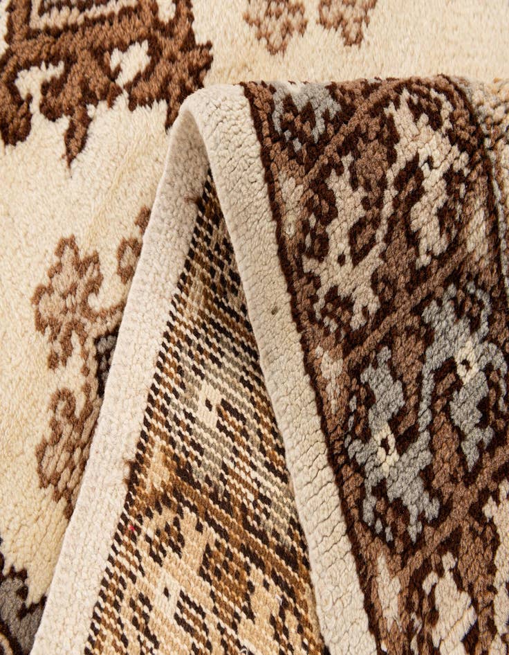 Detail image of  3' 1 x 6' 9  Hand Knotted Moroccan Wool Runner Rug
