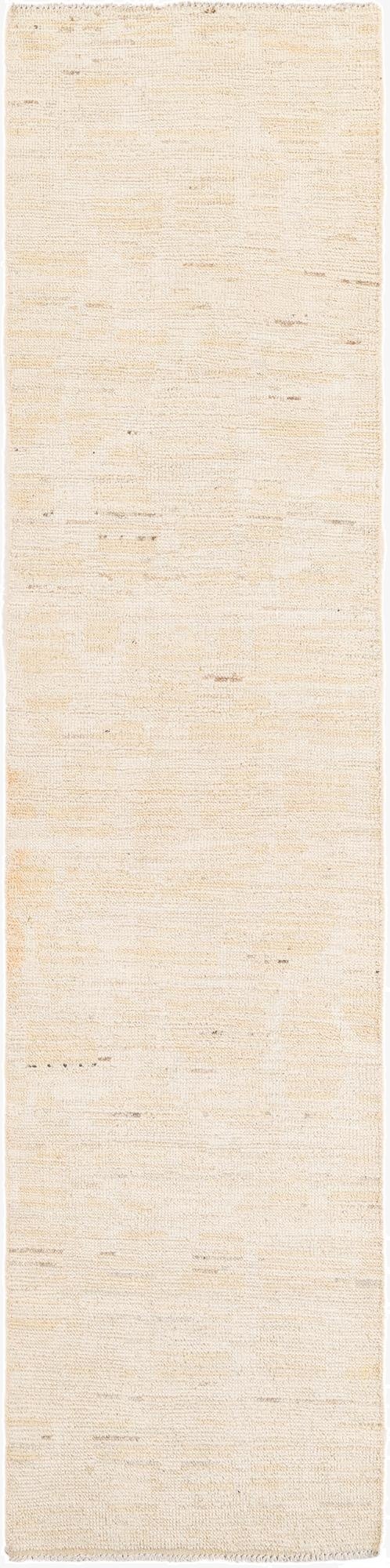  2' 5 x 10' 3  Hand Knotted Moroccan Wool Runner Rug