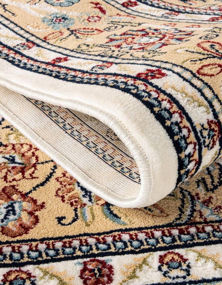 Detail image of  3' x 13' Nain Design Runner Rug