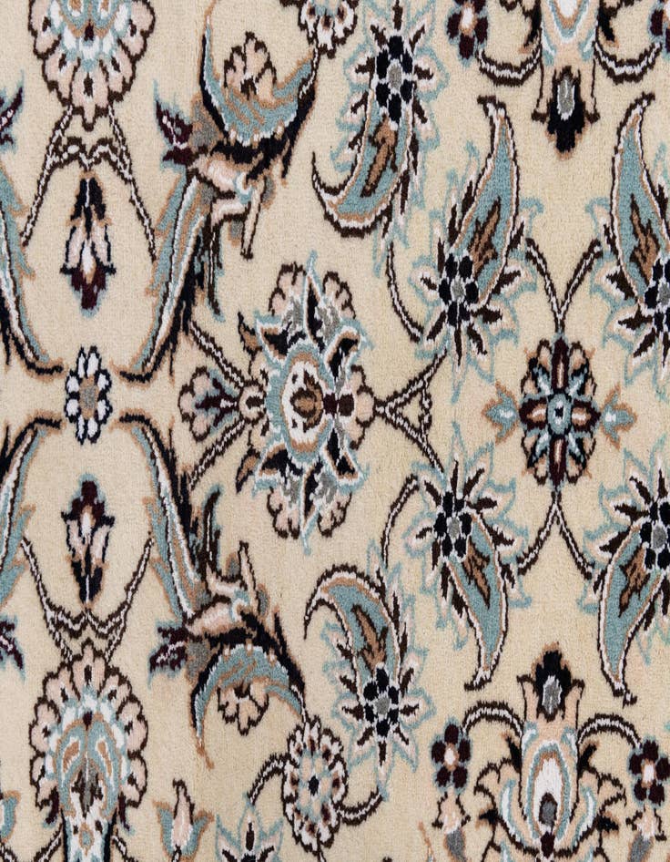 Detail image of  3' x 13' 2  Hand Knotted Nain Persian Runner Rug