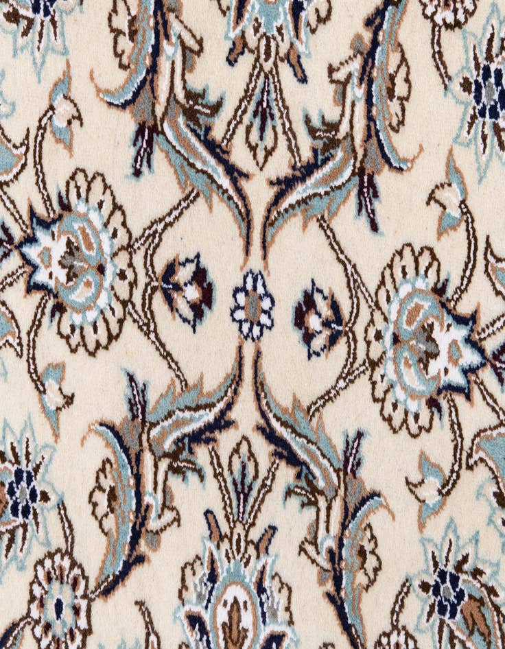 Detail image of  3' x 13' 2  Hand Knotted Nain Persian Runner Rug