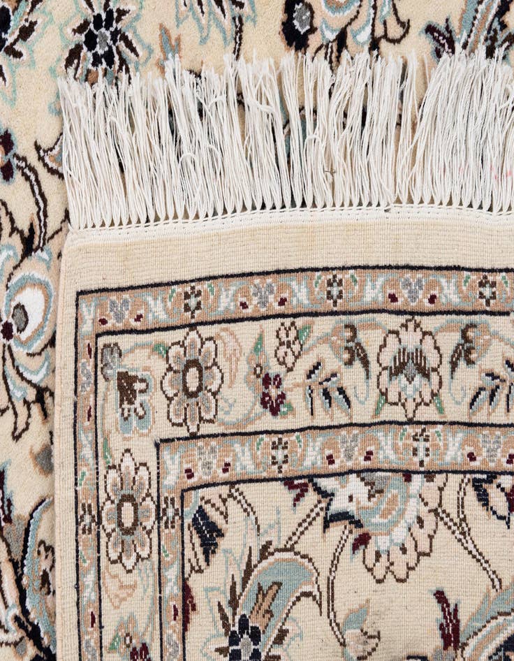 Detail image of  3' x 13' 2  Hand Knotted Nain Persian Runner Rug