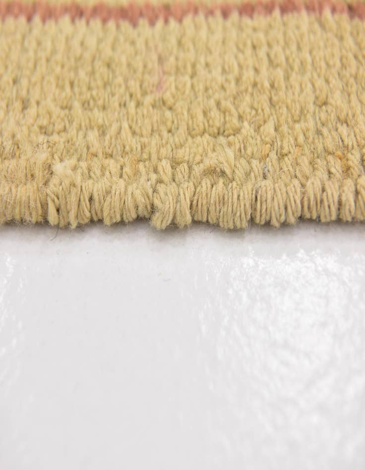 Detail image of  4' 3 x 8' 2  Hand Knotted Oushak Wool Runner Rug