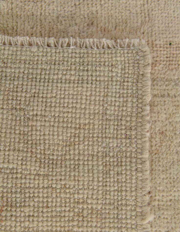 Detail image of 2' 7 x 16' 4 Hand Knotted Oushak Wool Runner Rug