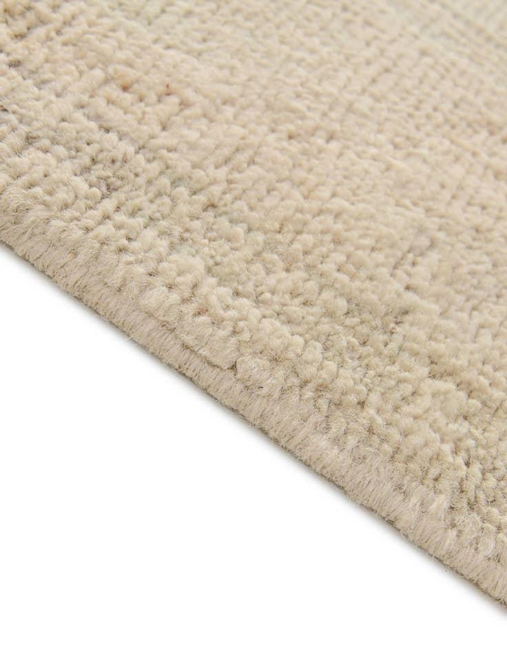 Detail image of 2' 7 x 16' 4 Hand Knotted Oushak Wool Runner Rug