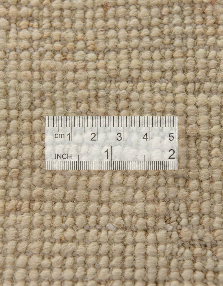 Detail image of 2' 7 x 16' 4 Hand Knotted Oushak Wool Runner Rug