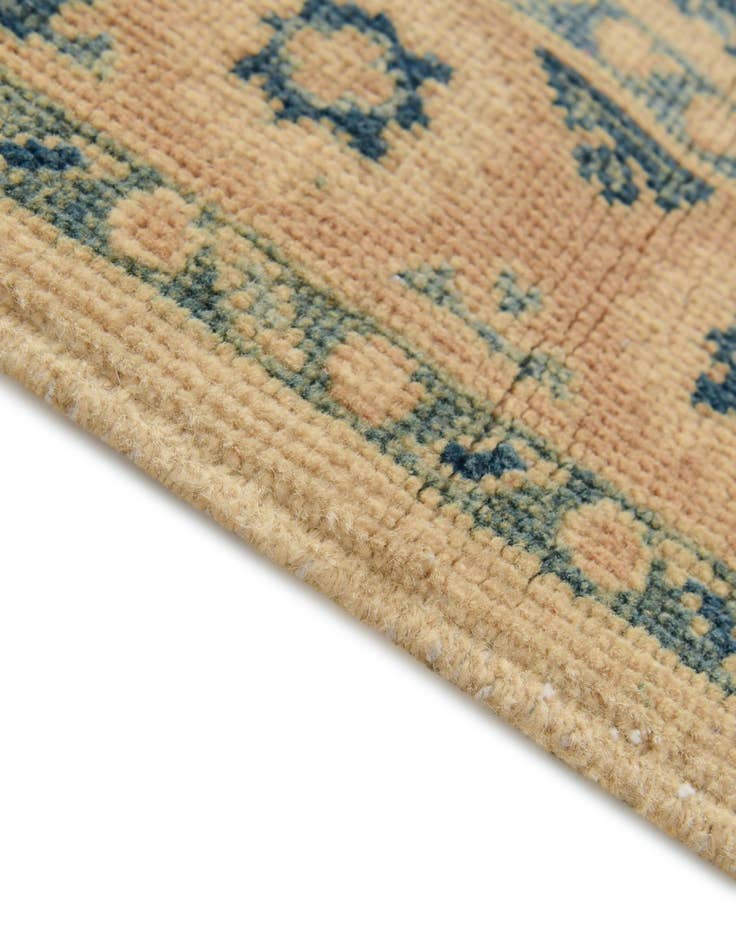 Detail image of  2' 8 x 6' 4  Hand Knotted Oushak Wool Runner Rug
