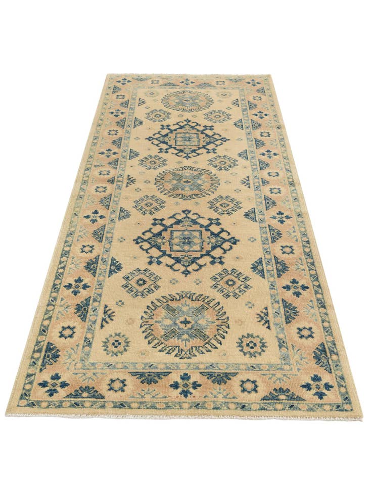 Detail image of  2' 8 x 6' 4  Hand Knotted Oushak Wool Runner Rug