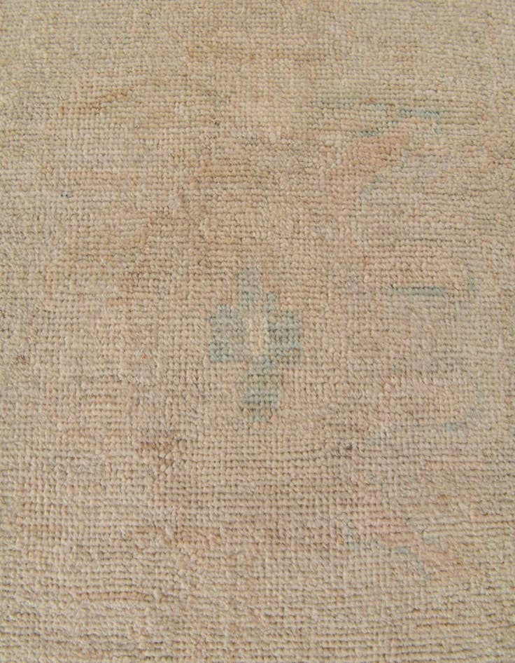 Detail image of  2' 9 x 11' 11  Hand Knotted Oushak Wool Runner Rug