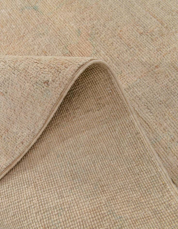 Detail image of  2' 9 x 11' 11  Hand Knotted Oushak Wool Runner Rug