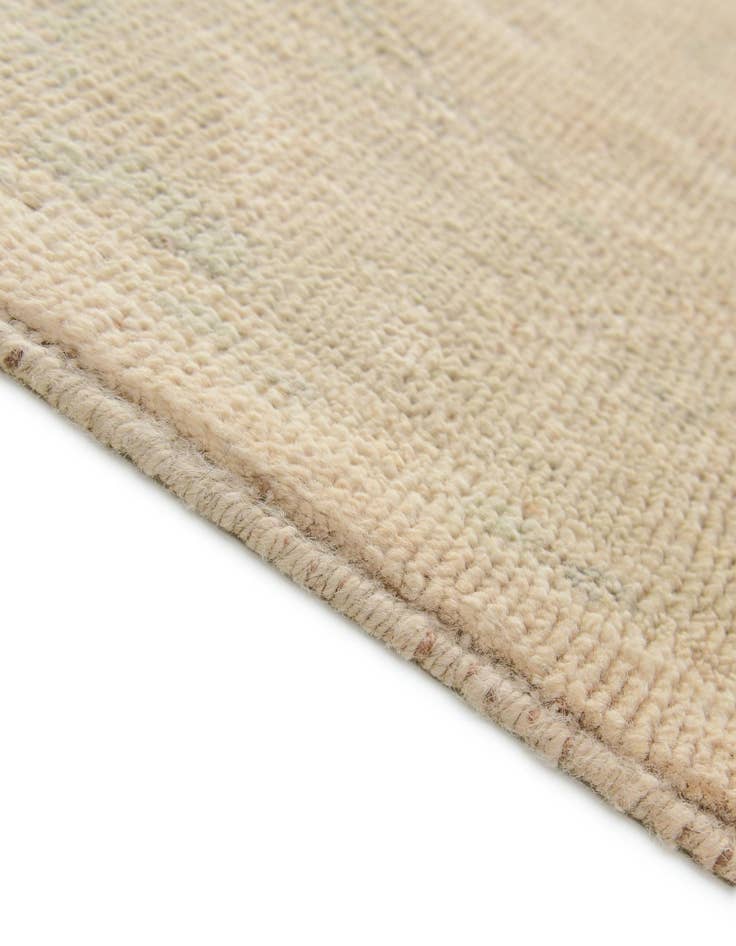 Detail image of  2' 10 x 9' 8  Hand Knotted Oushak Wool Runner Rug