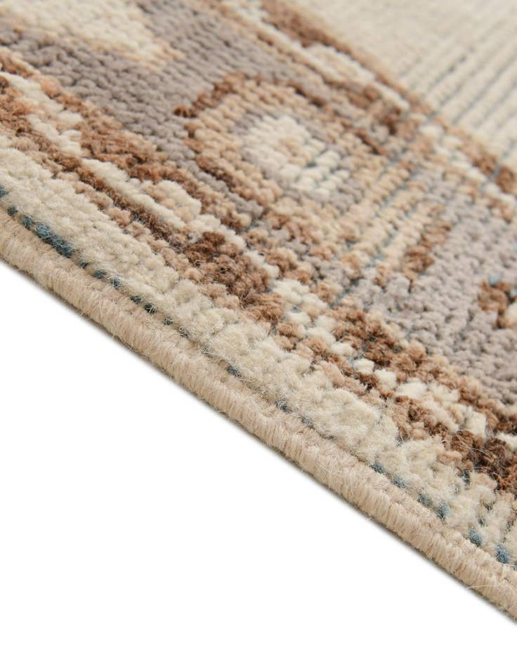 Detail image of  2' 10 x 10' 6  Hand Knotted Oushak Wool Runner Rug