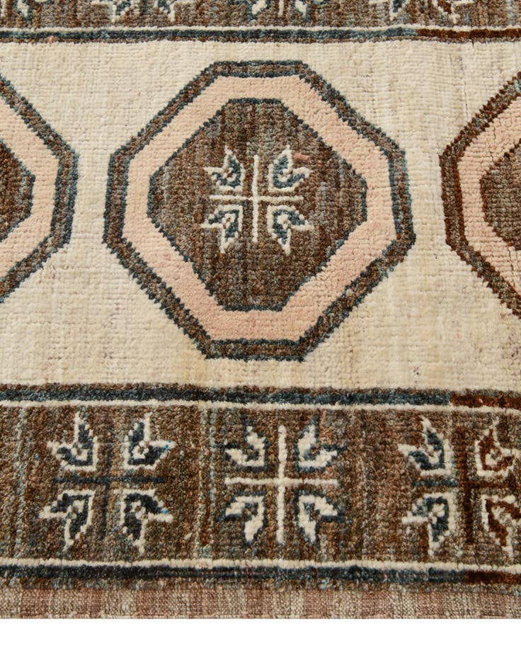 Detail image of  2' 9 x 10' 6  Hand Knotted Oushak Wool Runner Rug