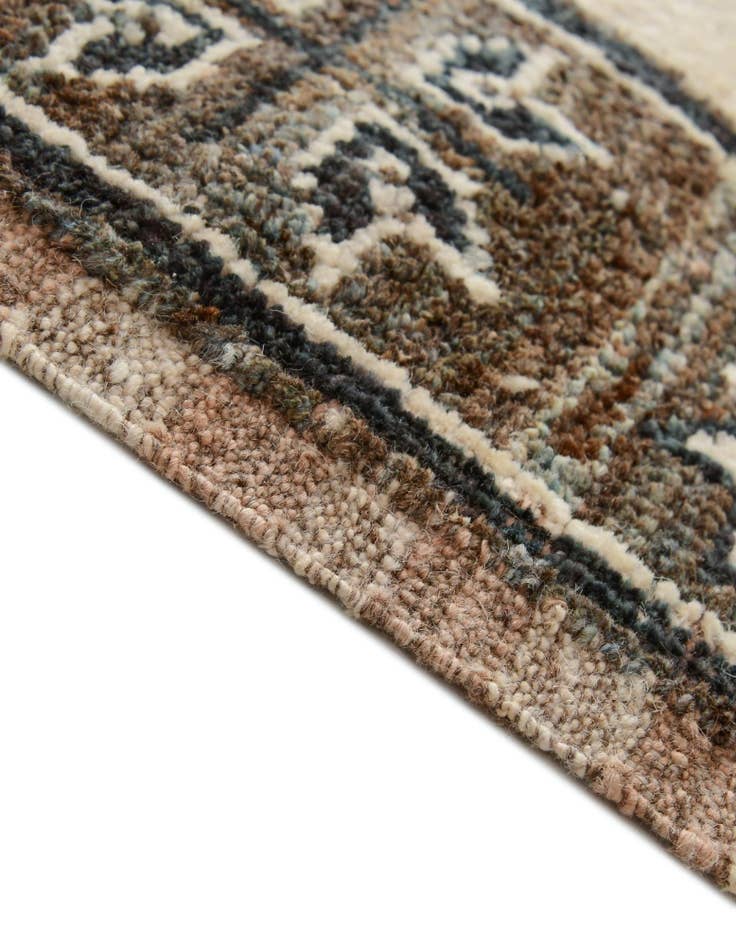 Detail image of  2' 9 x 10' 6  Hand Knotted Oushak Wool Runner Rug