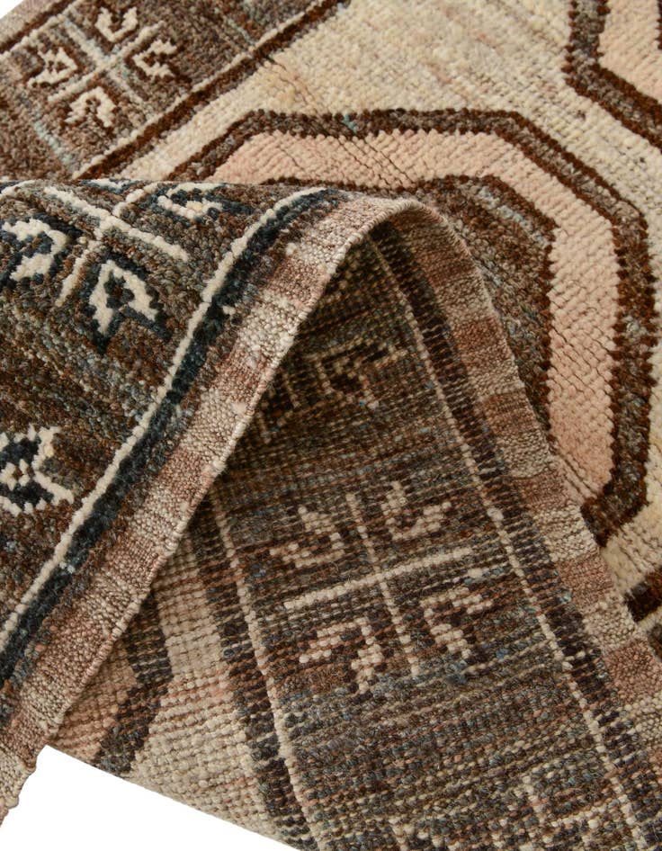 Detail image of  2' 9 x 10' 6  Hand Knotted Oushak Wool Runner Rug