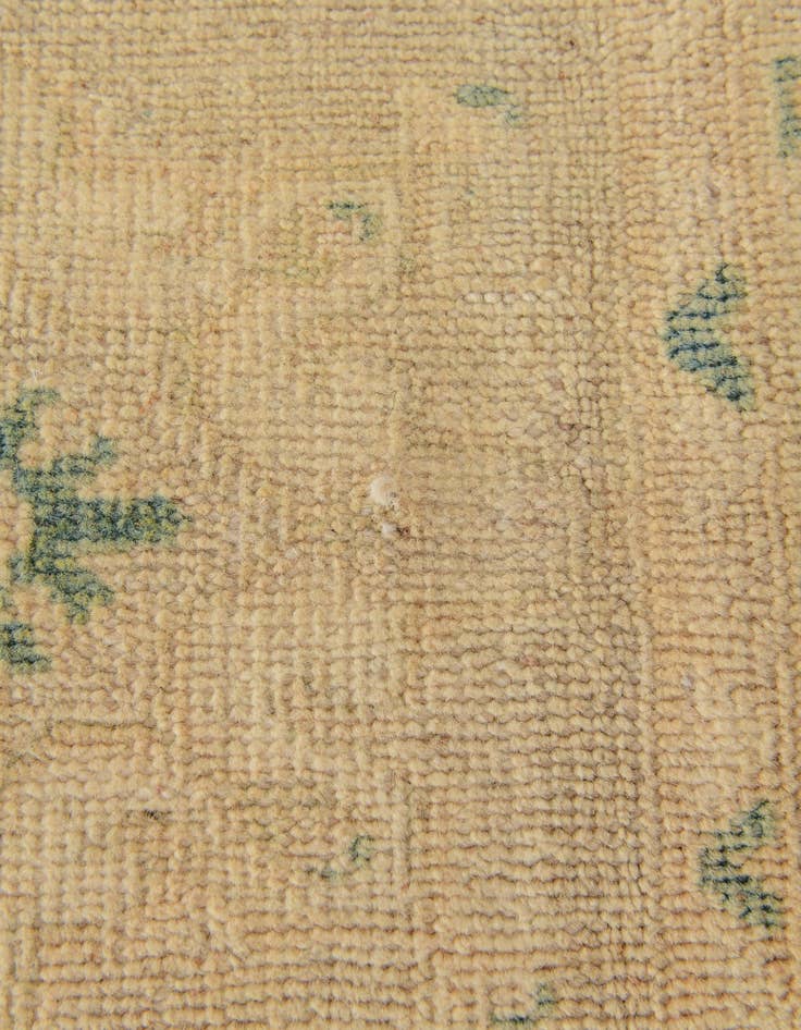 Detail image of  2' 2 x 5' 10  Hand Knotted Oushak Wool Runner Rug