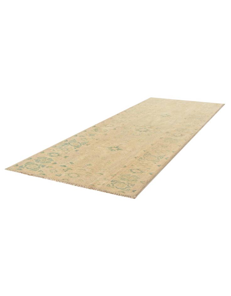 Detail image of  2' 2 x 5' 10  Hand Knotted Oushak Wool Runner Rug