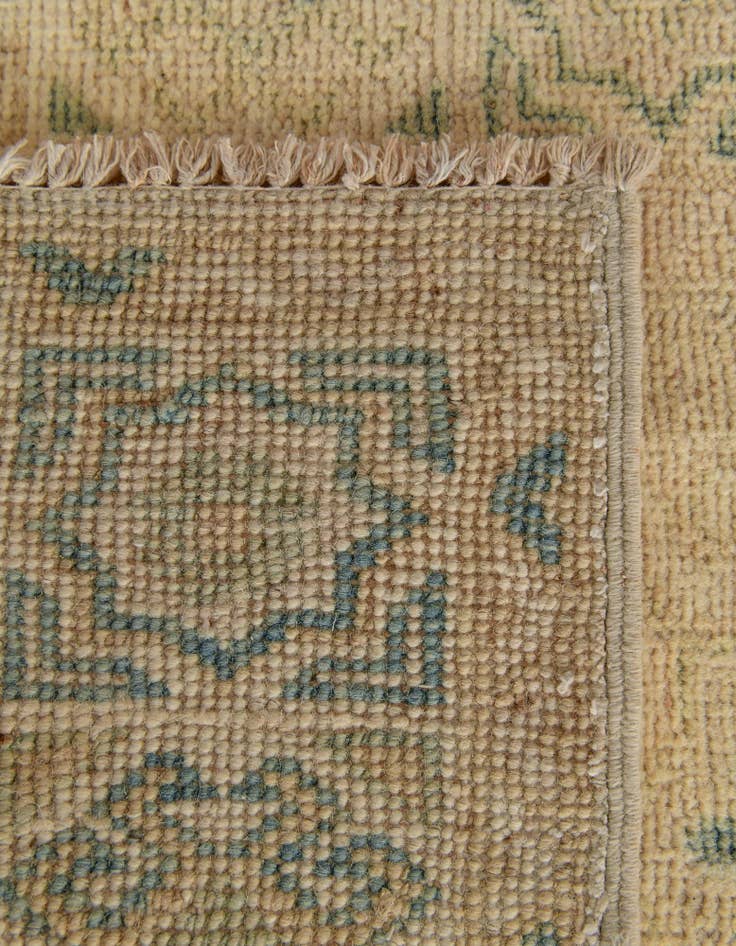 Detail image of  2' 2 x 5' 10  Hand Knotted Oushak Wool Runner Rug