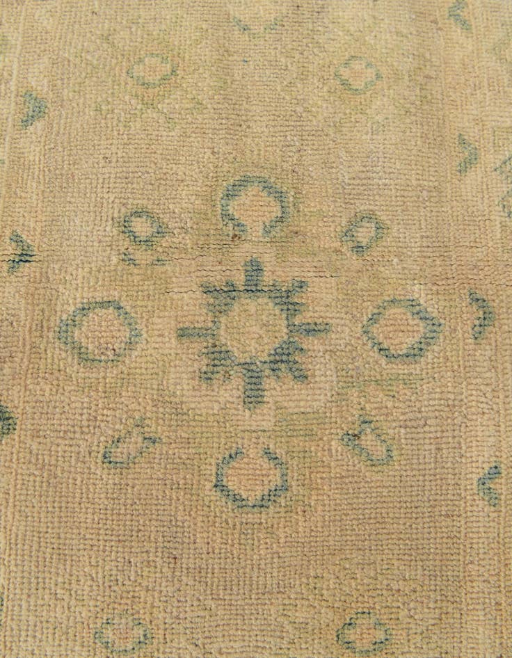 Detail image of  2' 2 x 5' 10  Hand Knotted Oushak Wool Runner Rug