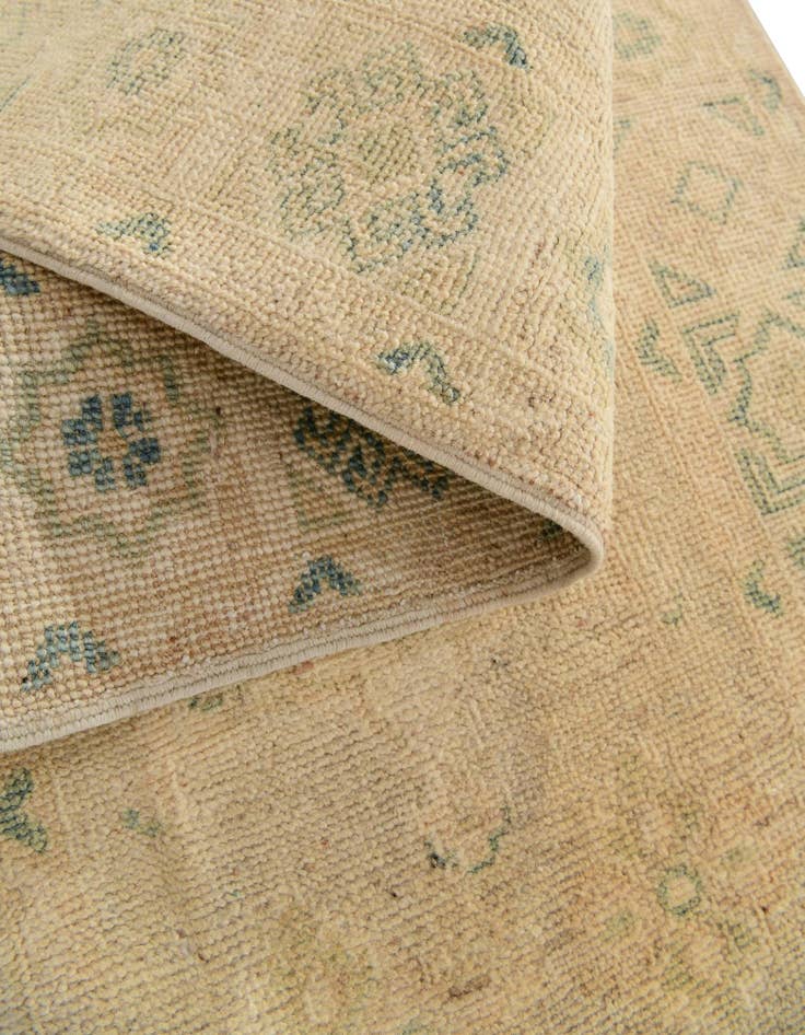 Detail image of  2' 2 x 5' 10  Hand Knotted Oushak Wool Runner Rug