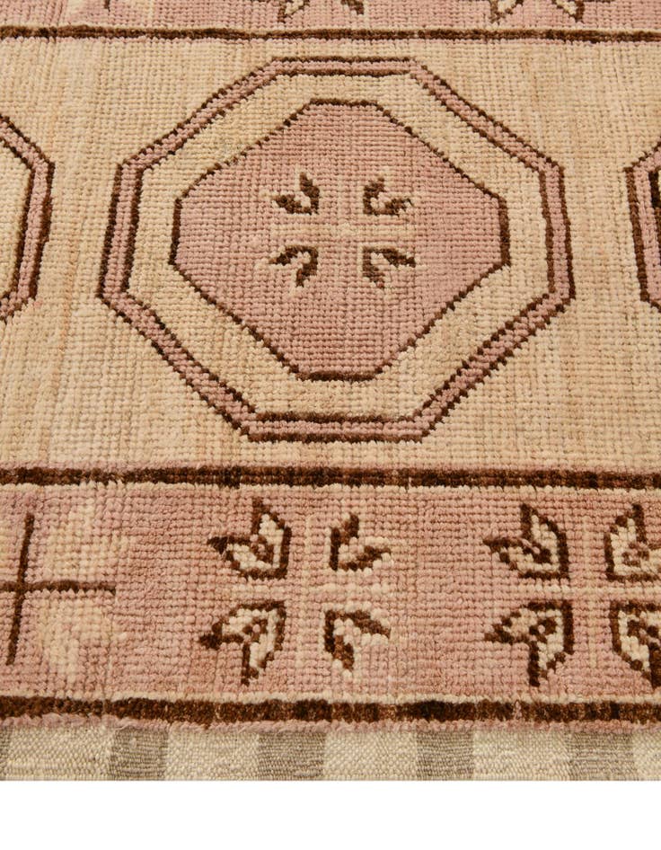 Detail image of  2' 9 x 10' 4  Hand Knotted Oushak Wool Runner Rug